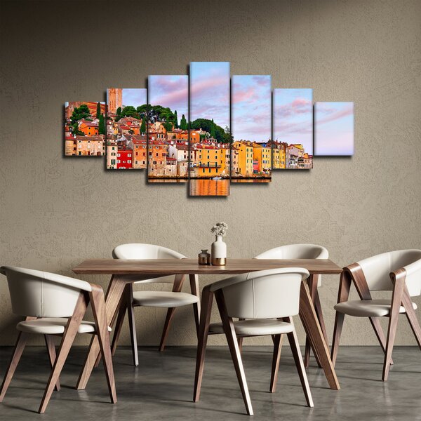 Obraz - Rovinj, Chorvatsko (210x100 cm)