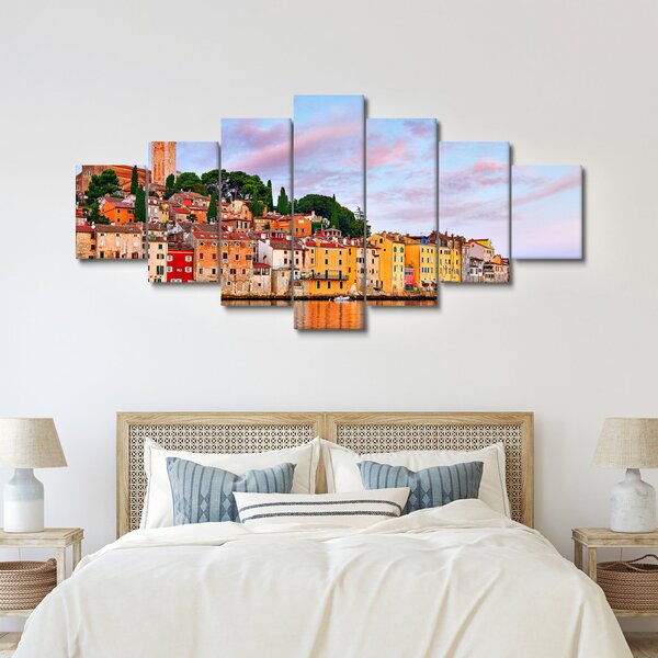 Obraz - Rovinj, Chorvatsko (210x100 cm)