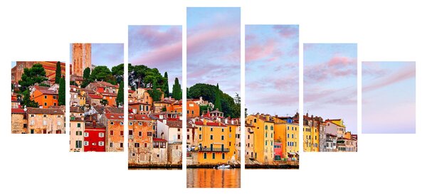 Obraz - Rovinj, Chorvatsko (210x100 cm)