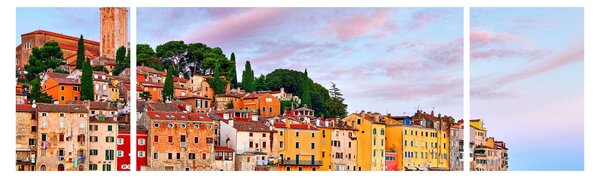 Obraz - Rovinj, Chorvatsko (170x50 cm)