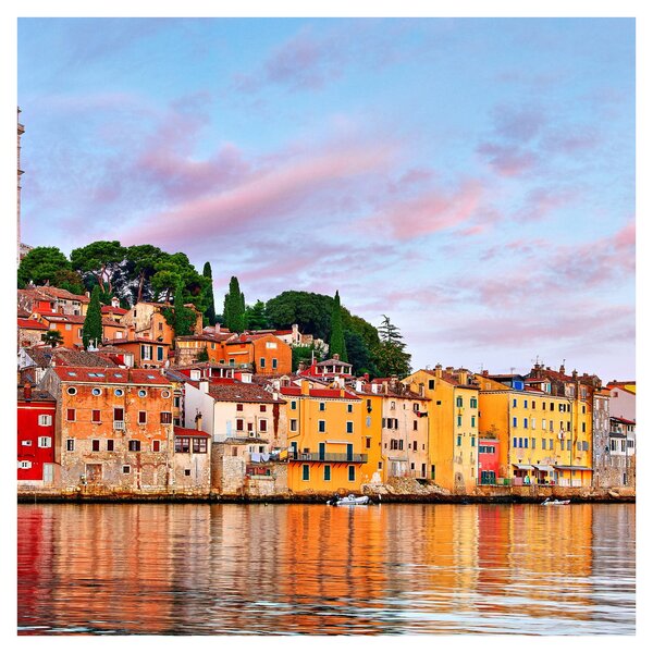Obraz - Rovinj, Chorvatsko (30x30 cm)