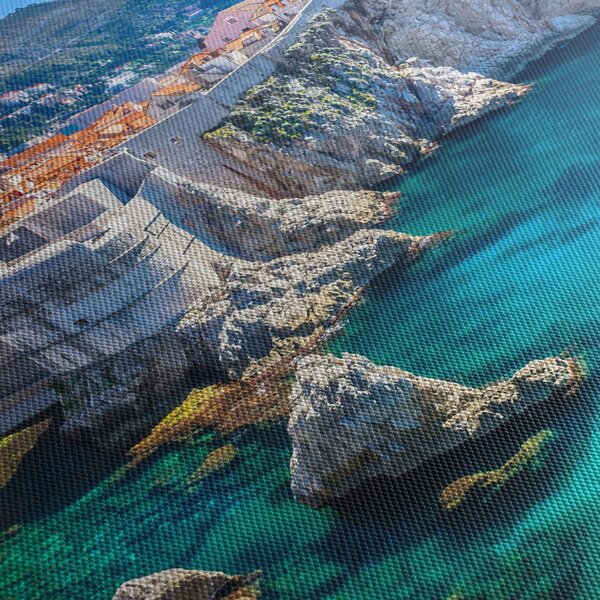 Obraz - Dubrovník (30x30 cm)
