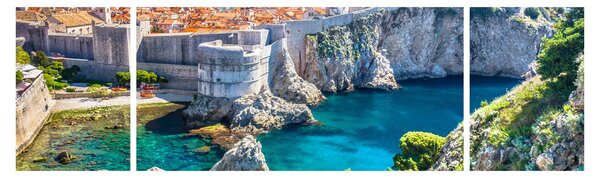 Obraz - Dubrovník (170x50 cm)