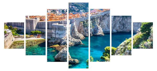 Obraz - Dubrovník (210x100 cm)