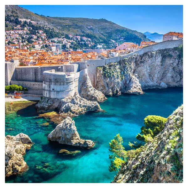 Obraz - Dubrovník (30x30 cm)