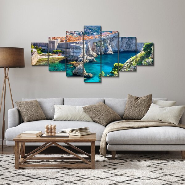 Obraz - Dubrovník (210x100 cm)