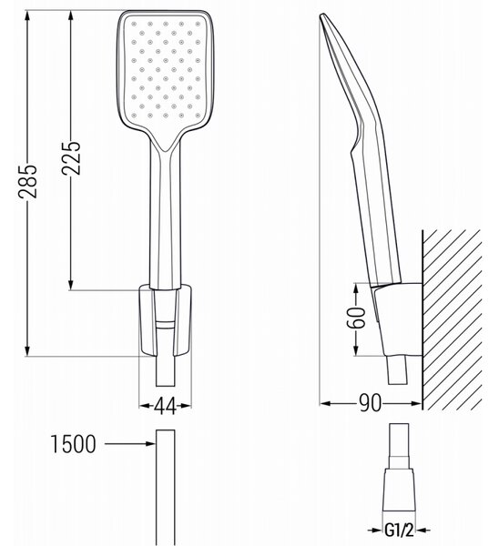 Mexen Sabre R62 vanová sada, bílá - 72103R62-20