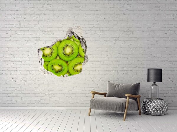 Nálepka 3D díra na zeď Kiwi nd-p-73403774