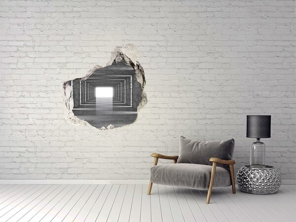Díra 3D fototapeta na stěnu Tunel z cihly nd-p-73368031