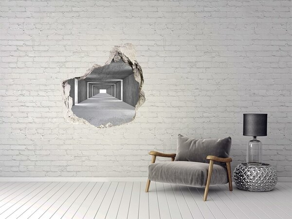 Díra 3D fototapeta nálepka Betonový tunel nd-p-73367796