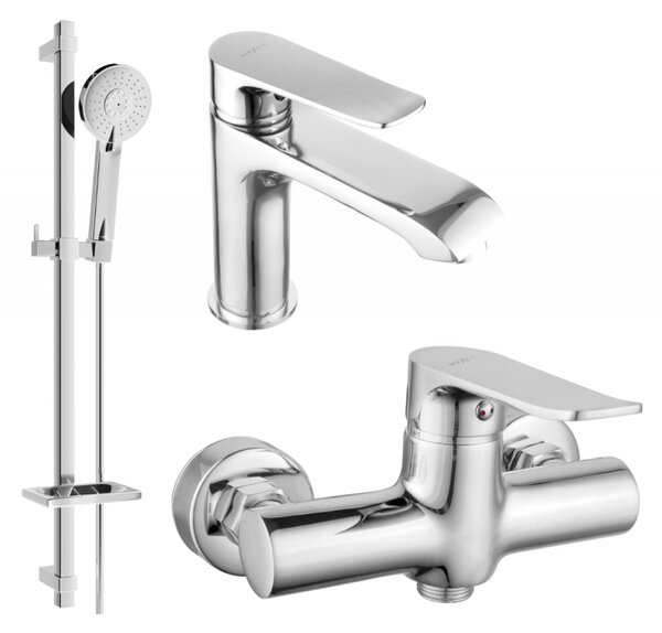 Mexen Pecos DQ40 sprchová sada, chrom - 72704DQ40-00