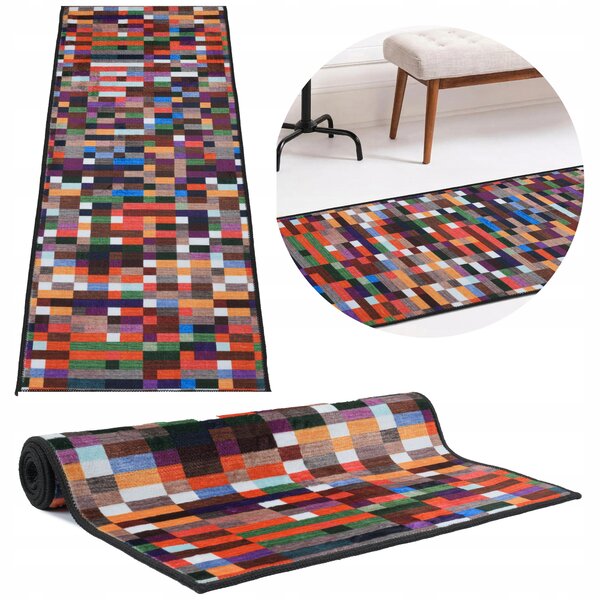 Koberec e-floor moderní geometrický protiskluzový