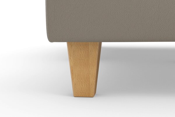 SEDACÍ SOUPRAVA, kůže, šedá Sit & More - Sedací soupravy, Online Only