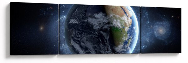 Obraz - Pohled z Vesmíru (170x50 cm)