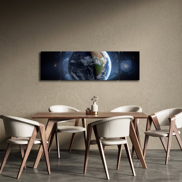 Obraz - Pohled z Vesmíru (170x50 cm)