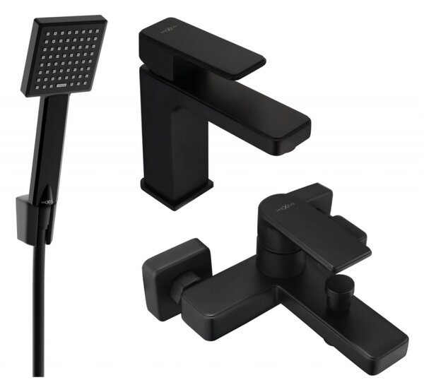 Mexen Mino R45 set vanový, černý - 72403R45-70
