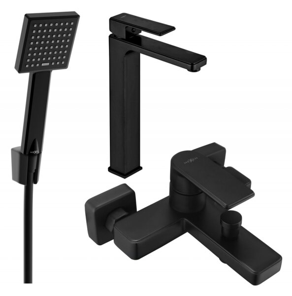 Mexen Mino R45 vanový set, černý - 72413R45-70