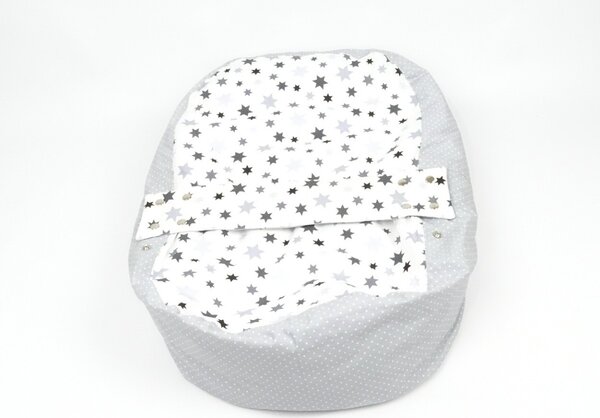 Matýsek | Náhradní potah na pelíšek pro miminko STARS, 100% bavlna