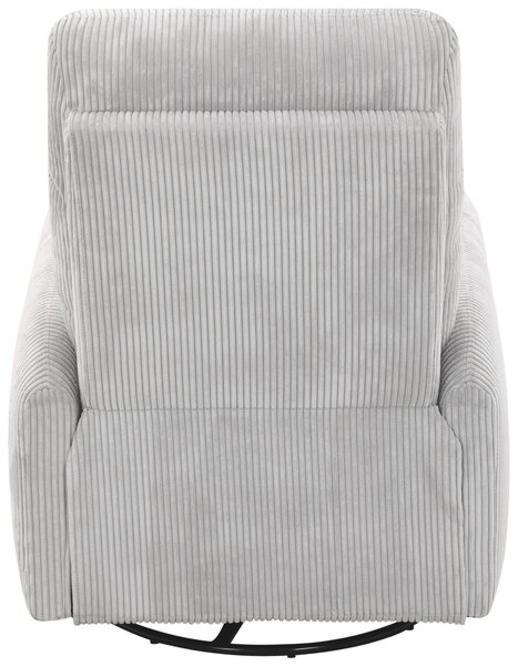 RELAXAČNÍ KŘESLO, kov, textil, světle šedá Carryhome - Relaxační křesla