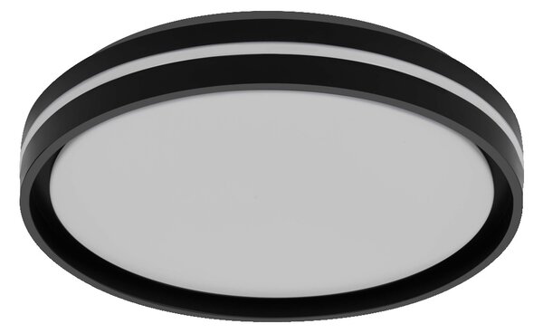 Stropní Svítidlo LED nástěnné svítidlo 24W 1450lm 3000K teplá černá Orbis Osram