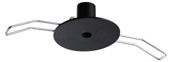 Ideal Lux Zápustná stropní montura pro 1 kabel Barva: Černá