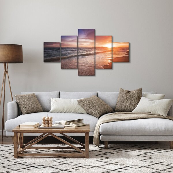 Obraz - Západ slunce v Thajsku (125x70 cm)