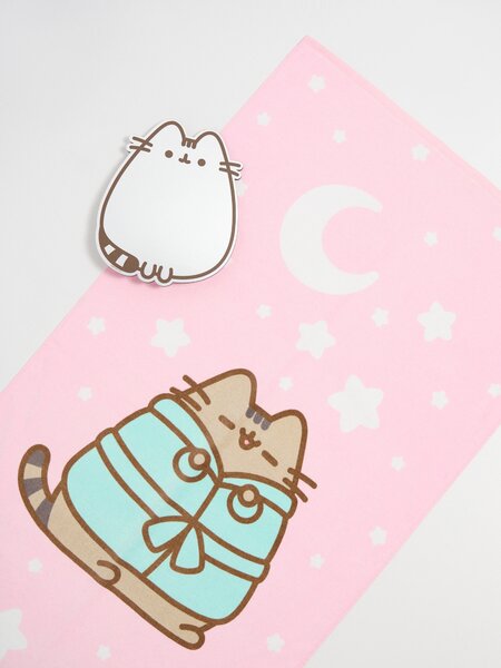 Sinsay - Ručník Pusheen the Cat - růžová
