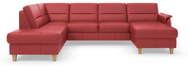 SEDACÍ SOUPRAVA, kůže, červená Sit & More - Sedací soupravy, Online Only