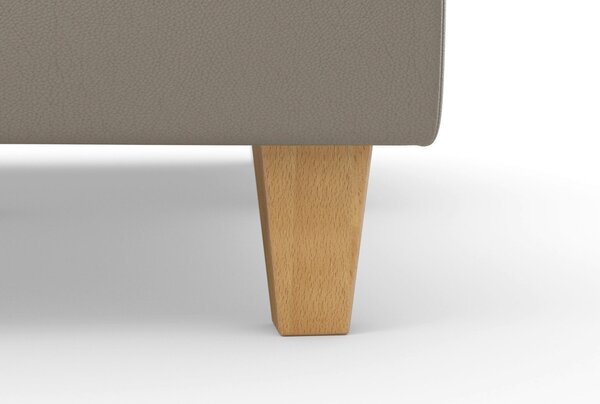 SEDACÍ SOUPRAVA, kůže, šedá Sit & More - Sedací soupravy, Online Only