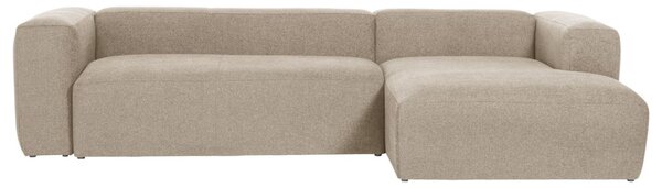Kave Home Rohová pohovka Blok 300 cm, pravá