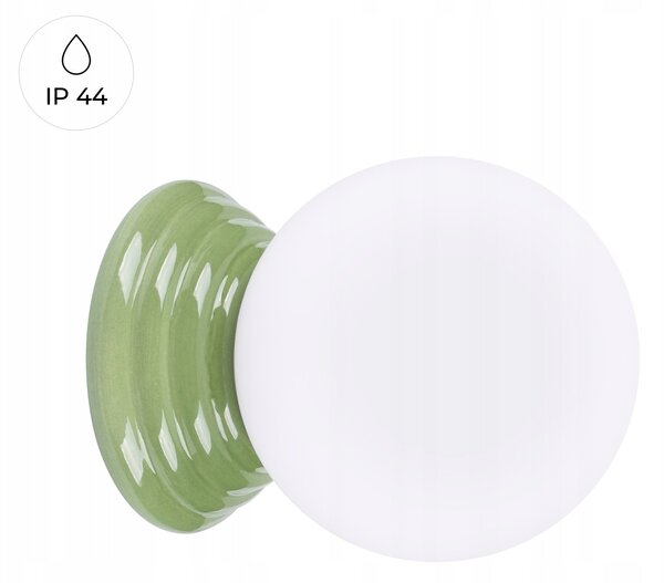 Nástěnné svítidlo SOLLUX LIGHTING zelené G9 8 W