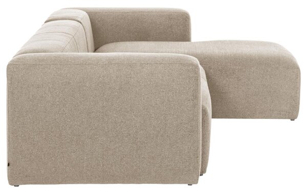 Kave Home Rohová pohovka Blok 300 cm, pravá