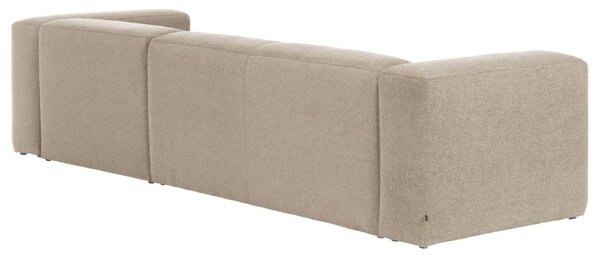 Kave Home Rohová pohovka Blok 300 cm, pravá