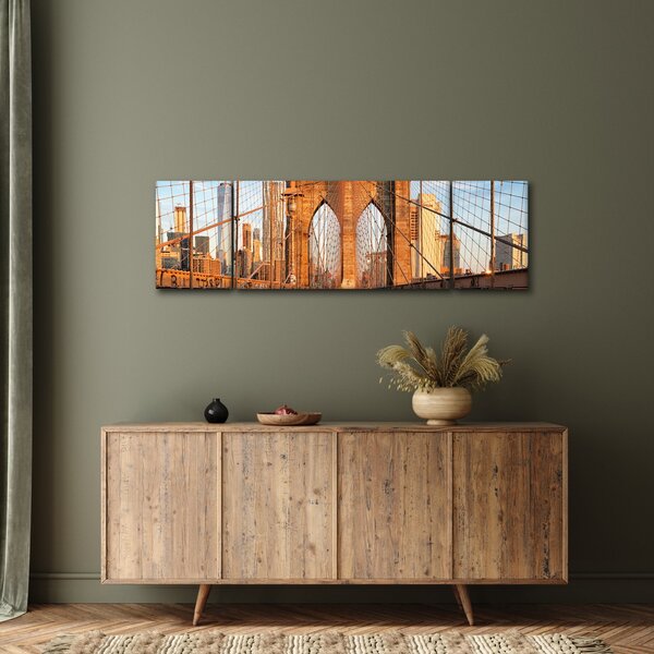 Obraz - Brooklynský most (170x50 cm)