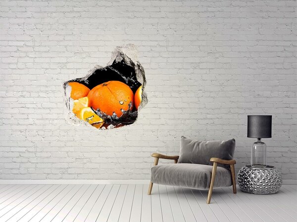 Fototapeta díra na zeď Pomeranče a voda nd-p-89166041