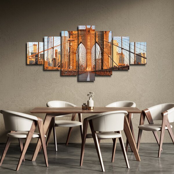 Obraz - Brooklynský most (210x100 cm)