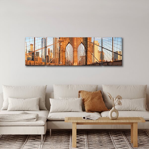 Obraz - Brooklynský most (170x50 cm)
