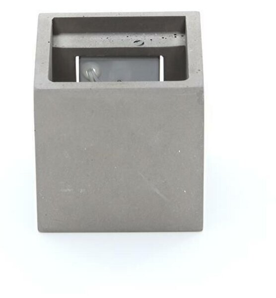 Deko-Light Kapego nástěnné přisazené svítidlo Cube 220-240V AC/50-60Hz G9 1x max. 25,00 W 115 mm šedá 341183