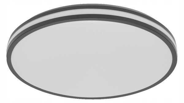 Stropní Svítidlo LED nástěnné svítidlo 36W 2000lm 3000K Teplá černá Orbis Osram