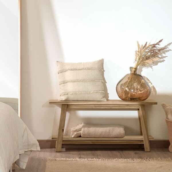 Kave Home Teaková lavice Safara 100 cm