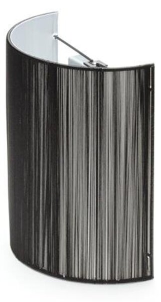 Deko-Light Kapego nástěnné přisazené svítidlo Ristra II 220-240V AC/50-60Hz E27 1x max. 60,00 W 260 mm černá 341801