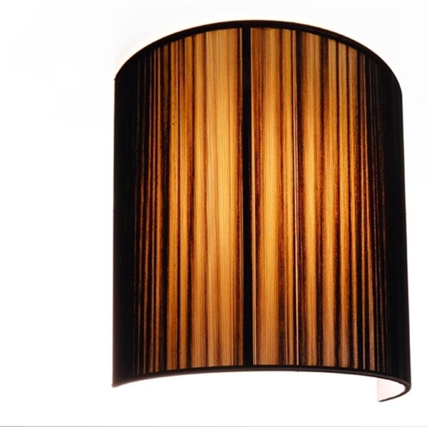Deko-Light Kapego nástěnné přisazené svítidlo Ristra II 220-240V AC/50-60Hz E27 1x max. 60,00 W 260 mm černá 341801