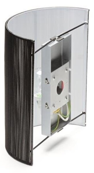 Deko-Light Kapego nástěnné přisazené svítidlo Ristra II 220-240V AC/50-60Hz E27 1x max. 60,00 W 260 mm černá 341801
