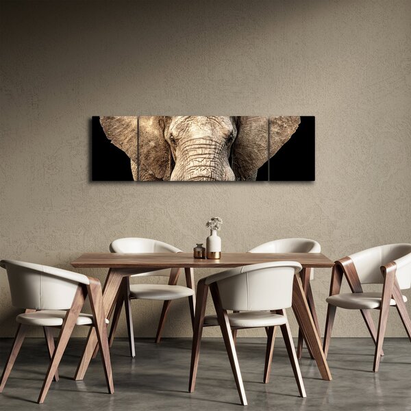 Obraz - Slon africký (170x50 cm)