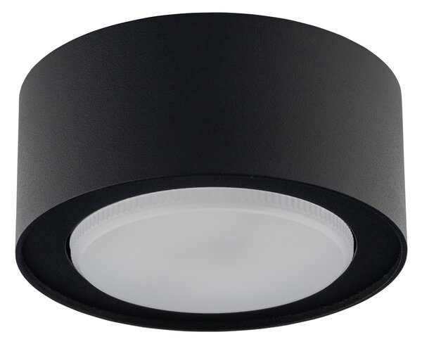 NOWODVORSKI Přisazené stropní osvětlení FLEA, 1xGX53, 12W, 10cm, kulaté, černé 8203