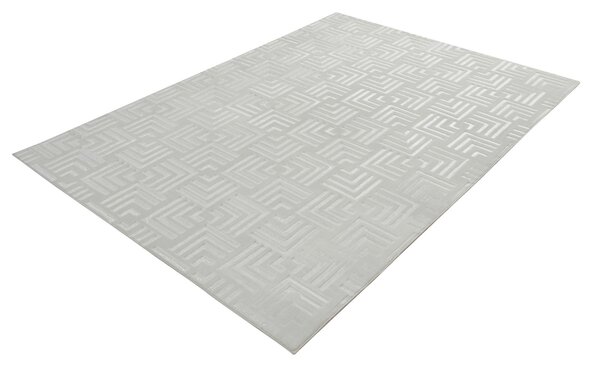 KOBEREC TKANÝ NA PLOCHO, 120/160 cm bílá Kayoom - Online Only koberce & rohožky, Online Only