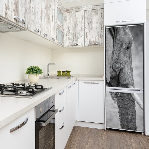 Samolepící nálepka na ledničku stěnu Slon FridgeStick-70x190-f-123431960