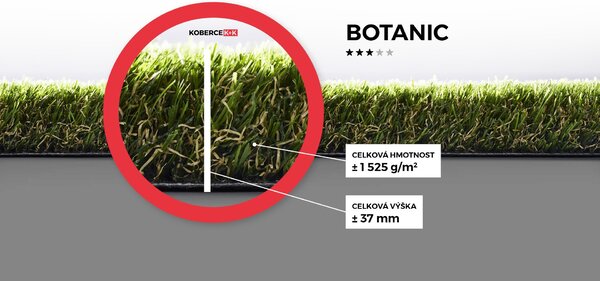 Travní koberec Botanic - UV FILTR - 37mm 2 m