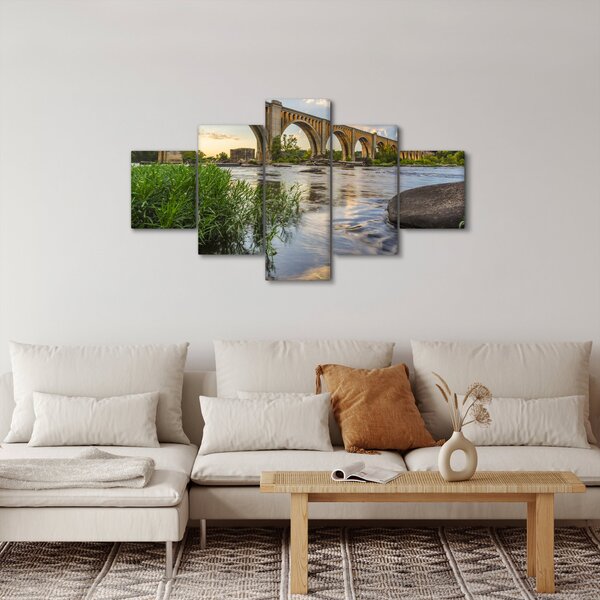 Obraz - Richmondský železniční most (125x70 cm)