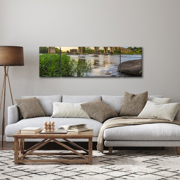 Obraz - Richmondský železniční most (170x50 cm)